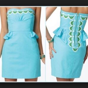Lilly Pulitzer Strapless Dress